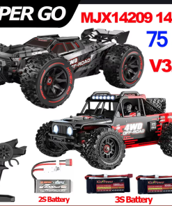 Hyper Go MJX 14209 14210 V3.0 1/14 RC Car Brushless 2.4G Remote Control 4WD Off-road Racing RC Truck Electric Hobby Toy